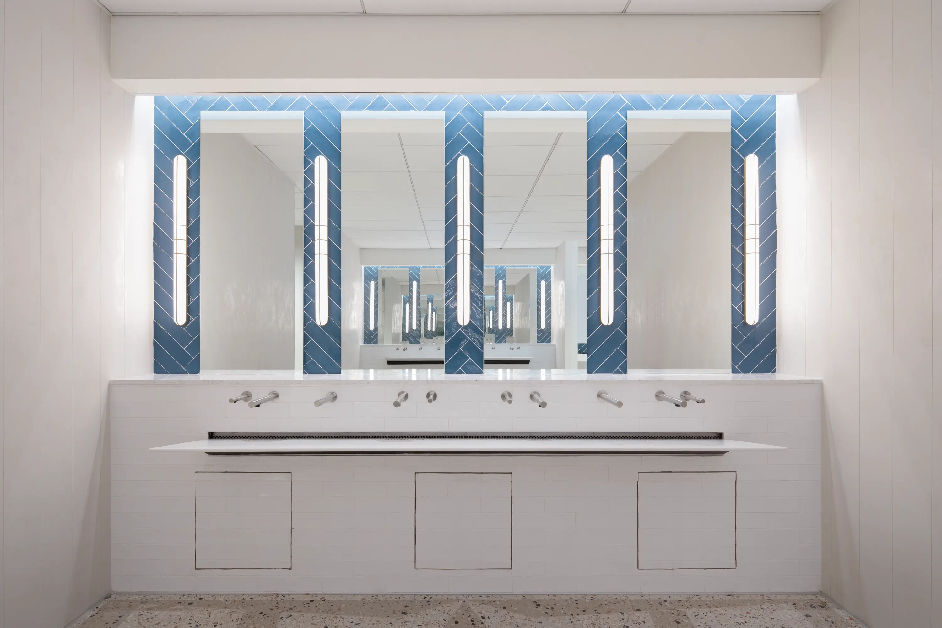 Covnention center bathroom design