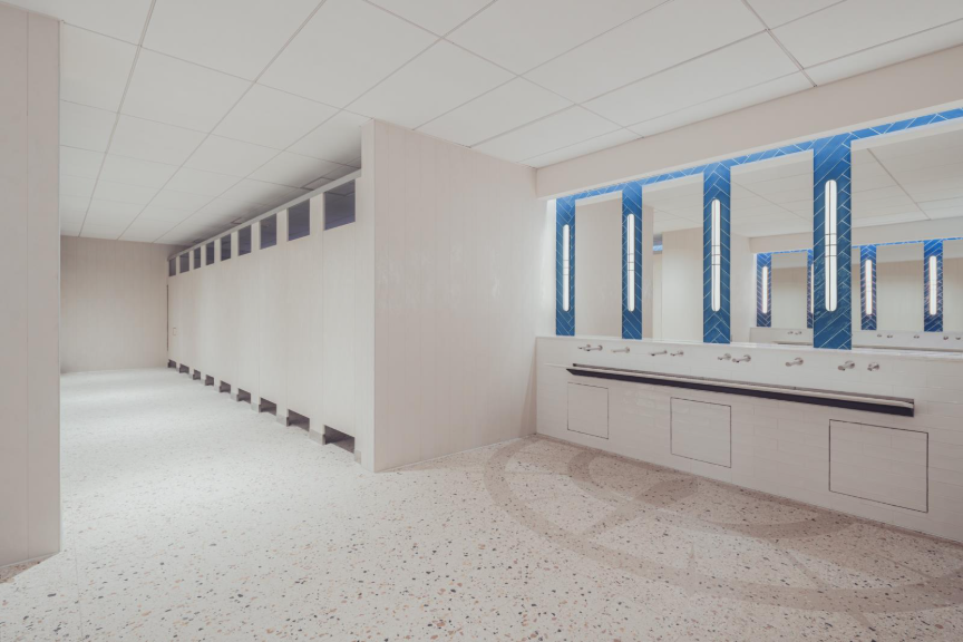 Commercial faucets and soap dispensers