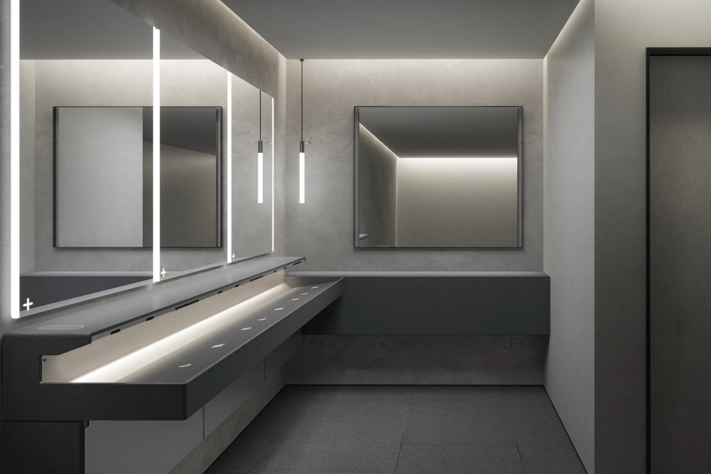 Lumashelf Integrated Sink